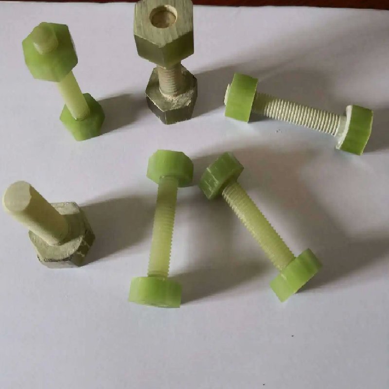Epoxy Fiberglass Reinforced Plastic Threaded Rod Screw Bolt and Nut made in China