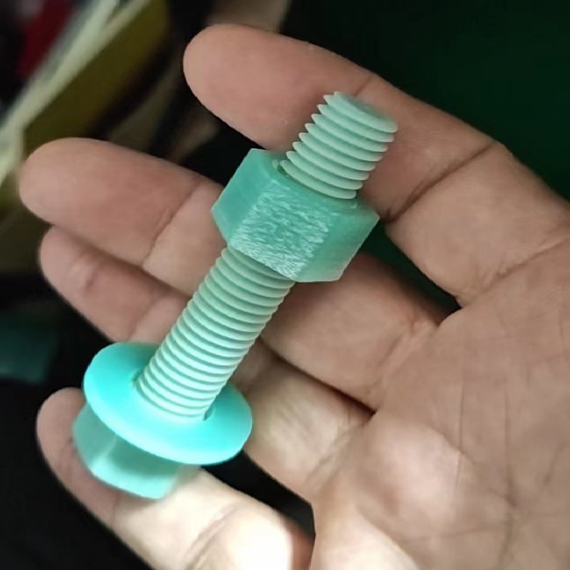 Epoxy Fiberglass Reinforced Plastic Threaded Rod Screw Bolt and Nut made in China