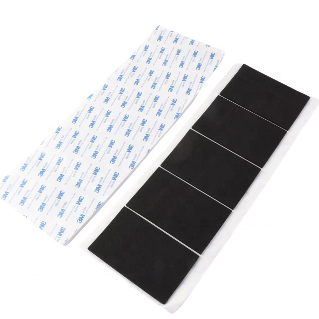 Customized Size High Quality 3M Adhesive Silicone Rubber Pad Silicone Rubber Foot