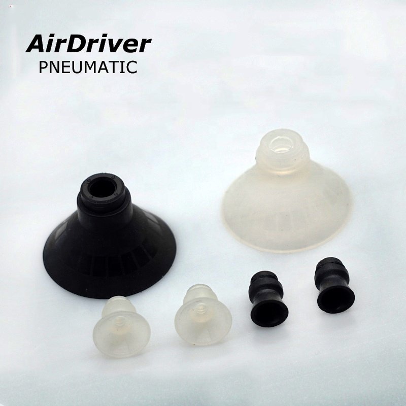SMC Type silicone Rubber deep Vacuum Pad ZP series strong Vacuum suction cup