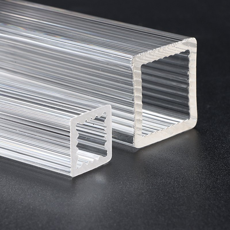 acrylic rectangular pmma pipe square plexiglass tube