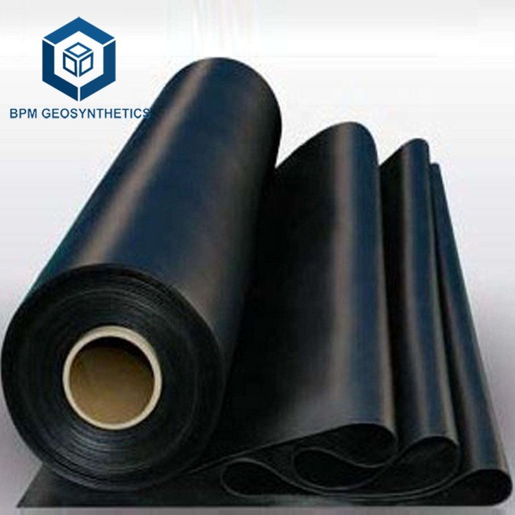 1mm 0.75mm or 0.5mm Rubber Pond Liner for Fish Shrimp Farming in Vietnam