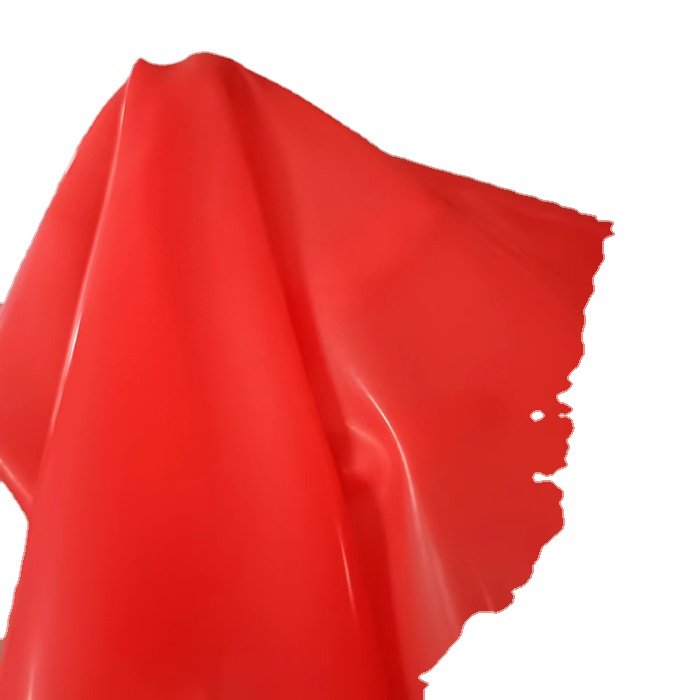 Eco-friendly 0.4mm 0.5mm Red Black White Colored latex rubber sheets