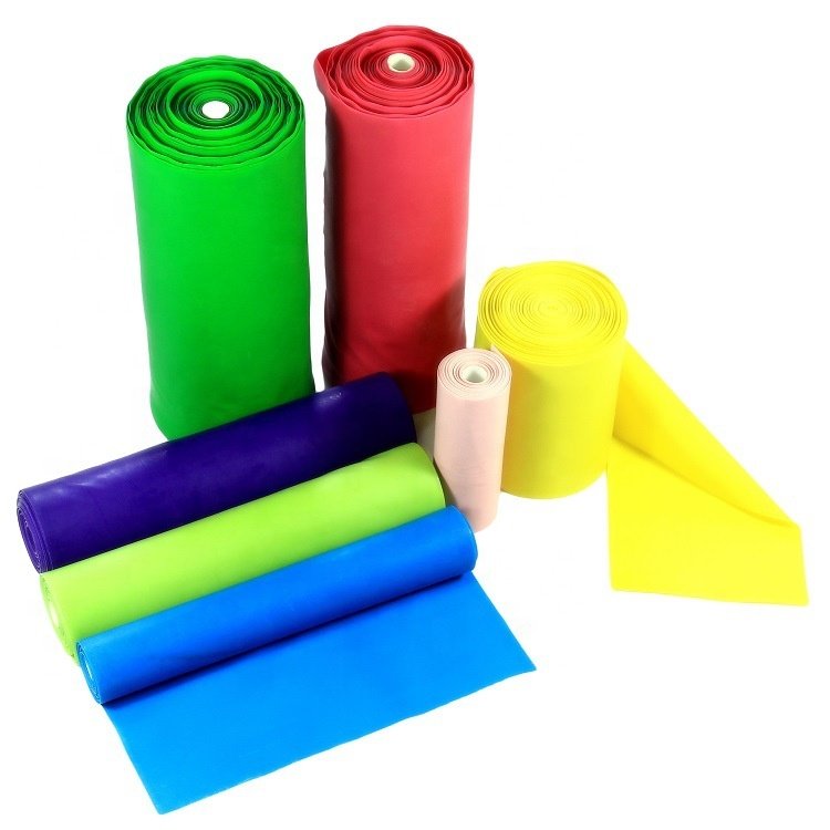 Eco-friendly 0.4mm 0.5mm Red Black White Colored latex rubber sheets