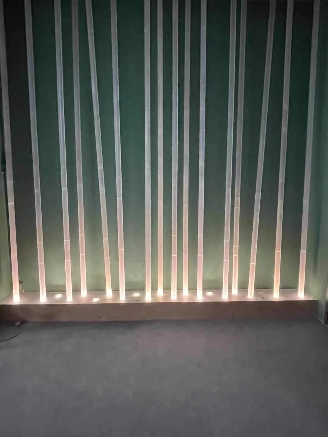 Acrylic PMMA Plastic Rod with Bubble for LED Lighting and Decoration
