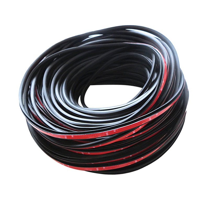 Rubber Epdm Foam sound insulation car door P Z D B shape adhesive sponge rubber seal with tape for door and window