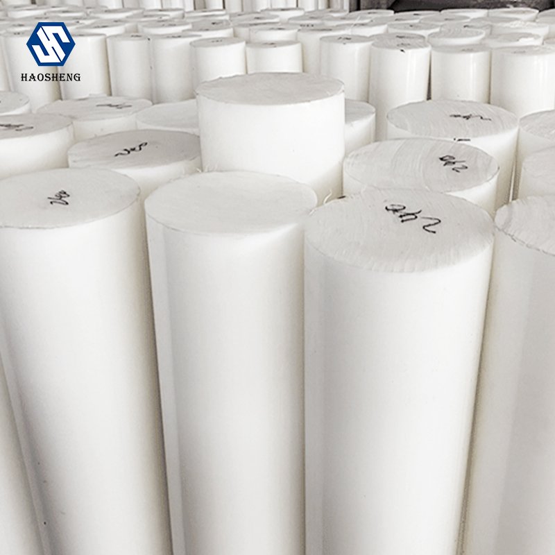 China Supplier High quality pp/pe rod natural white HDPE Polyoxymethylene POM plastic bar Round Rod