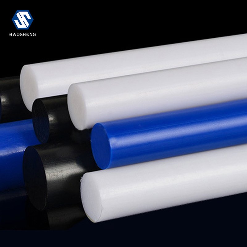 China Supplier High quality pp/pe rod natural white HDPE Polyoxymethylene POM plastic bar Round Rod