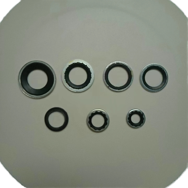 CXA-8411 for Buick V5 metal washer sealing gasket AC conditioner compressor refrigerant sealing washers block O-ring gasket kit