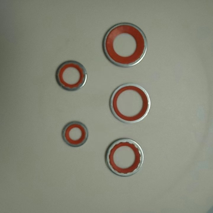CXA-8411 for Buick V5 metal washer sealing gasket AC conditioner compressor refrigerant sealing washers block O-ring gasket kit