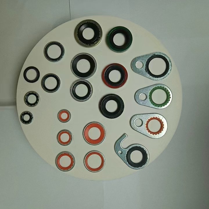 CXA-8411 for Buick V5 metal washer sealing gasket AC conditioner compressor refrigerant sealing washers block O-ring gasket kit