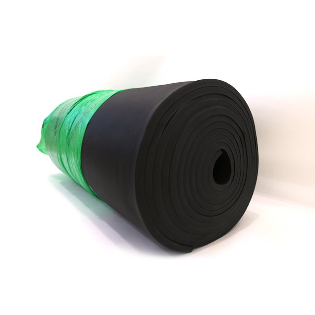 acousic and heat insulation black pvc/nbr closed cell plastic adhesive rubber foam sheets