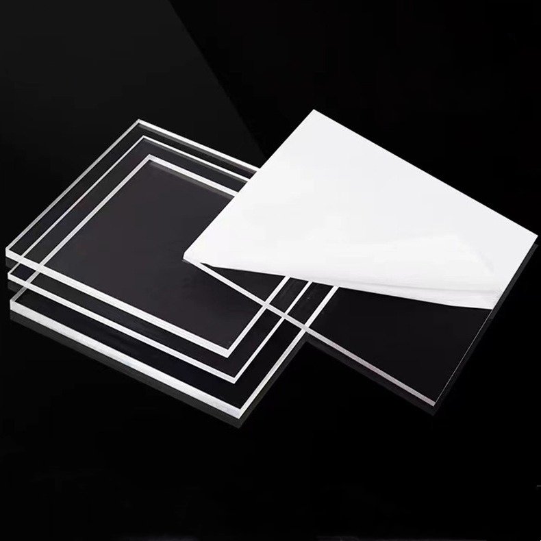 Transparent acrylic sheet Organic glass sheet Frosted color processing Laser engraving PMMA endurance diffusion sheet