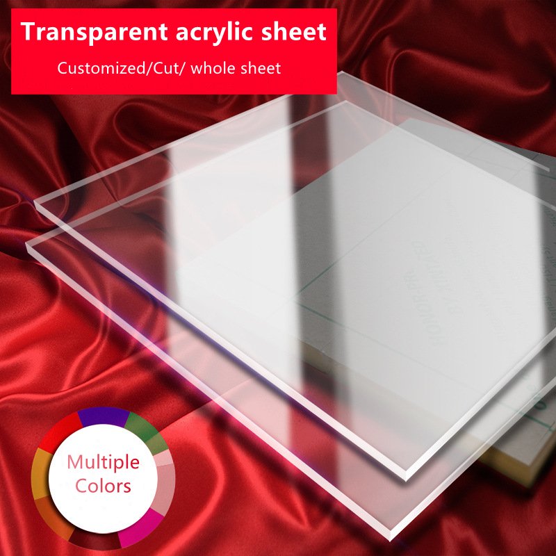 Transparent acrylic sheet Organic glass sheet Frosted color processing Laser engraving PMMA endurance diffusion sheet