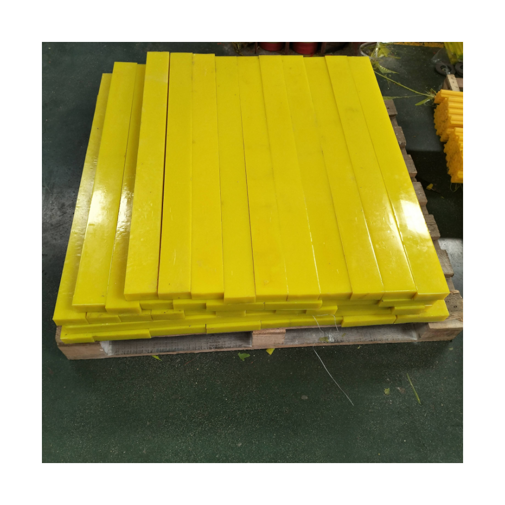 Cold casting polyurethane PU rubber black polymer sheets plate block board 90 shore A 40mm thick