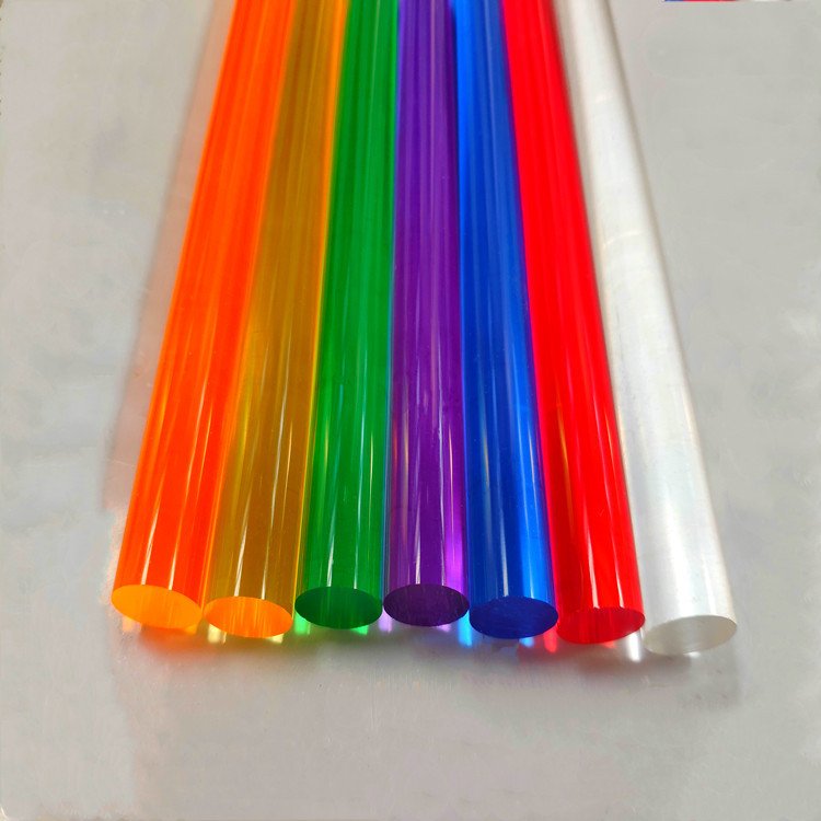 Acrylic Rod Stand Coloured Acrylic Rod Acrylic Crafts Plastic Rods
