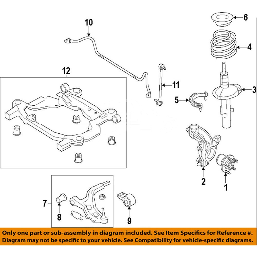 FB5Z18183A DG1Z18183A Suspension Part Shock Absorber Top Mount Strut Mount for Ford Explorer 2013-2019