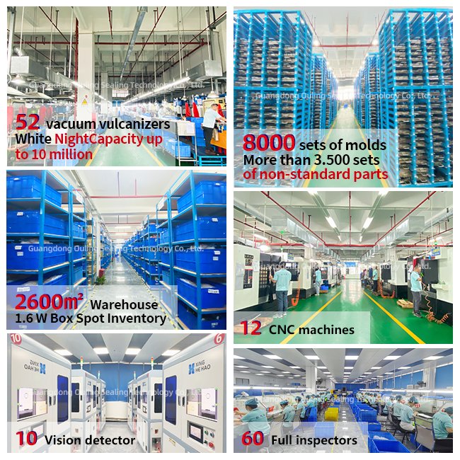 Custom Rubber Parts Molded Rubber Part FKM EPDM Rubber Parts Free Sample Molded NBR Silicone Mouldings Custom Size 20pcs