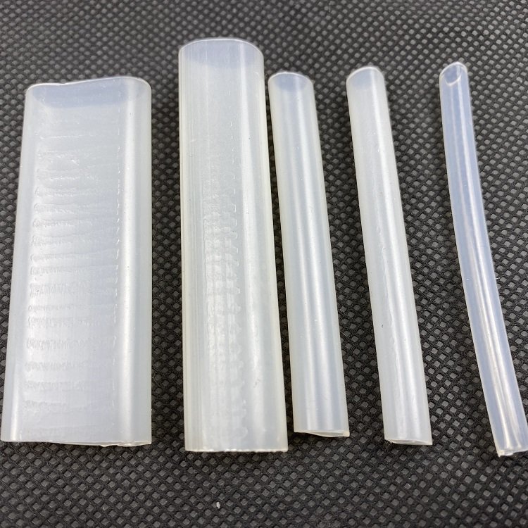 Good Price Clear Silicone Hose 1mm 8mm 10mm Inch flexible flat Rubber Tube Transparent soft waterproof led silicone tubing