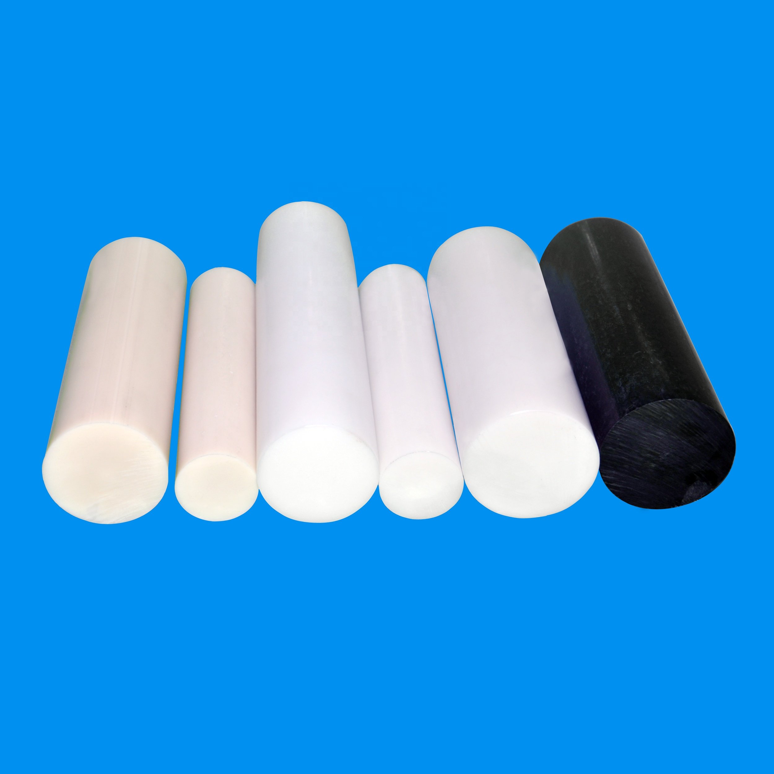 Extruded Acetal C pomalux rigid ESD POM rod acetal copolymer rods pomalux