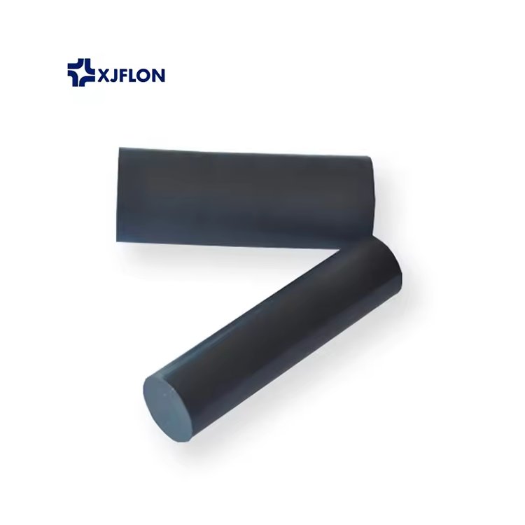 factory custom carbon filled fiber 0.5-300mm diameter ptfe bar good electrical resistance and engineering plastic ptfe rod