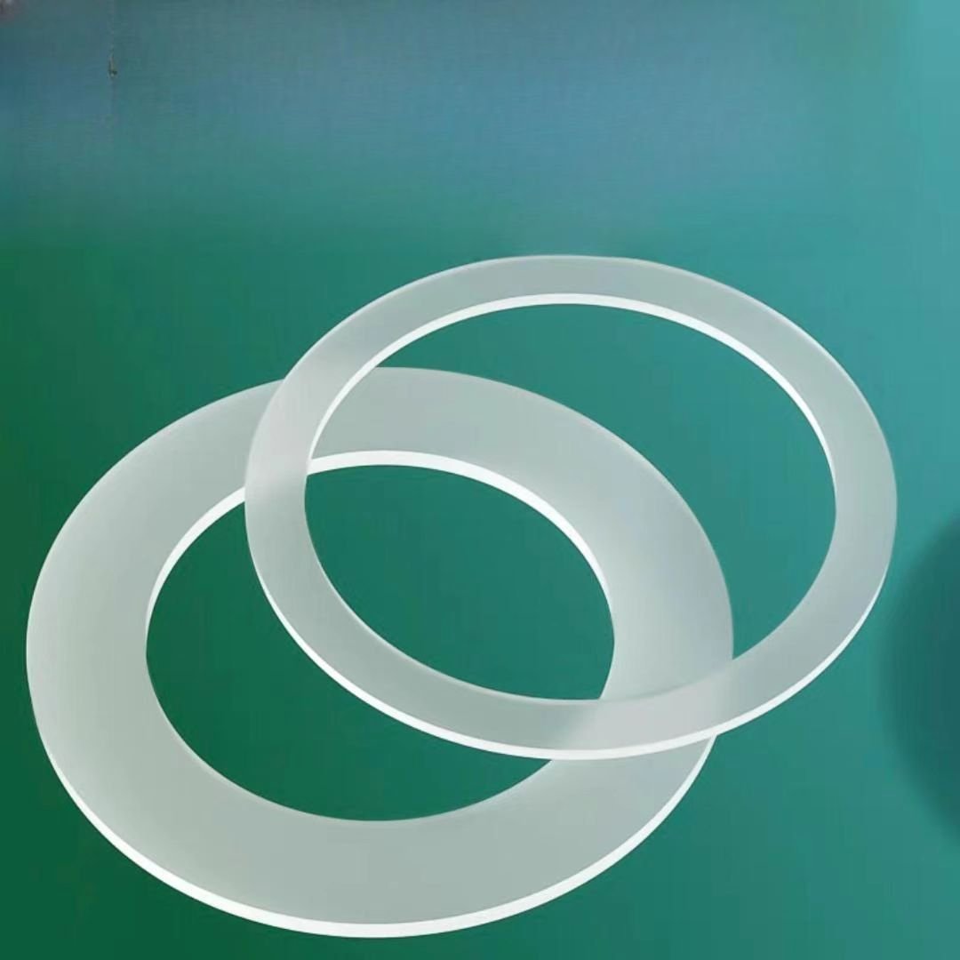 Professional standard Transparent White Food Grade Gasket Seal Silicone Round rubber Gasket food grade silicone gasket sheet