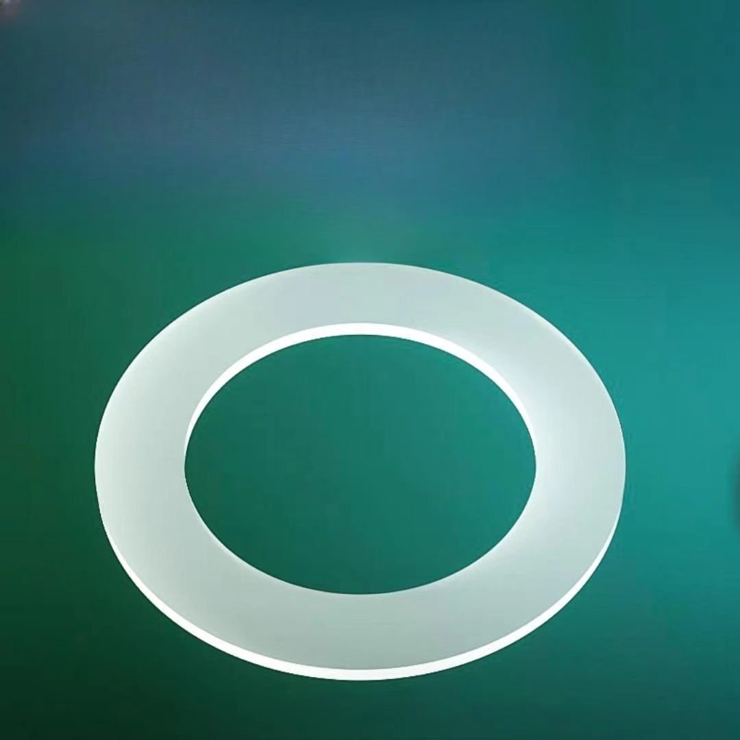 Professional standard Transparent White Food Grade Gasket Seal Silicone Round rubber Gasket food grade silicone gasket sheet