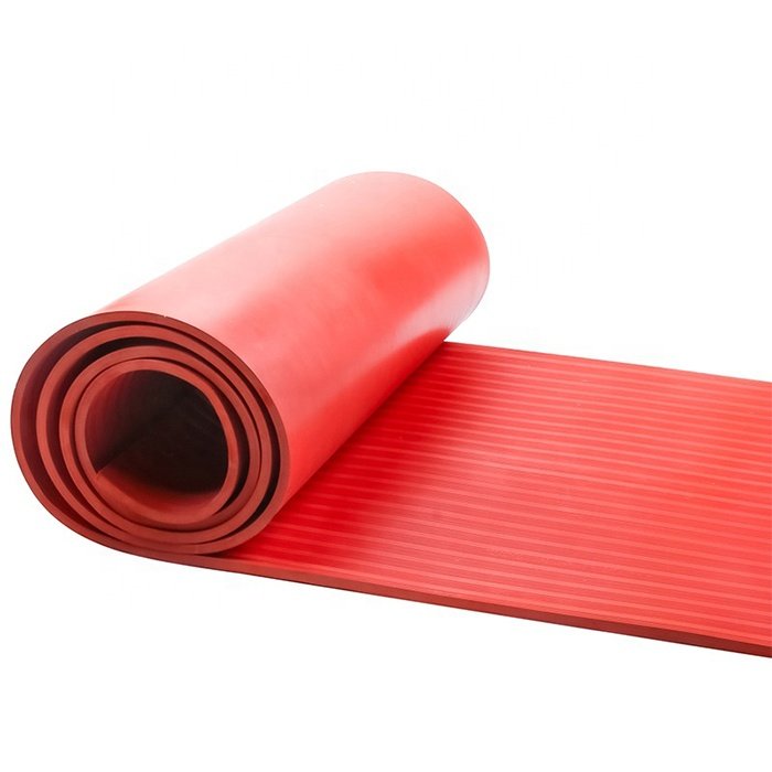 3~12mm thickness Non-toxic industrial rubber pad industrial rubber flooring