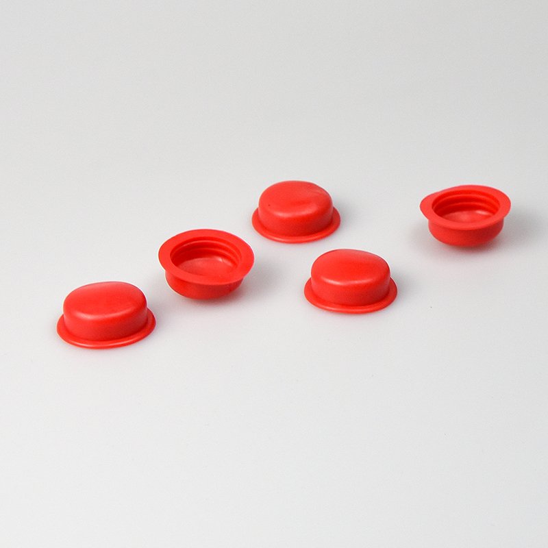 PVC Rubber Cylinder Plug Plug Internal Thread Protective Cap Dust Rubber Plug Cap