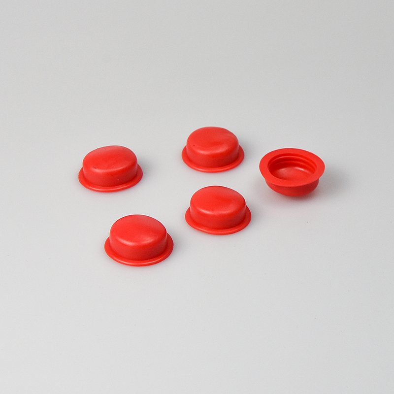PVC Rubber Cylinder Plug Plug Internal Thread Protective Cap Dust Rubber Plug Cap