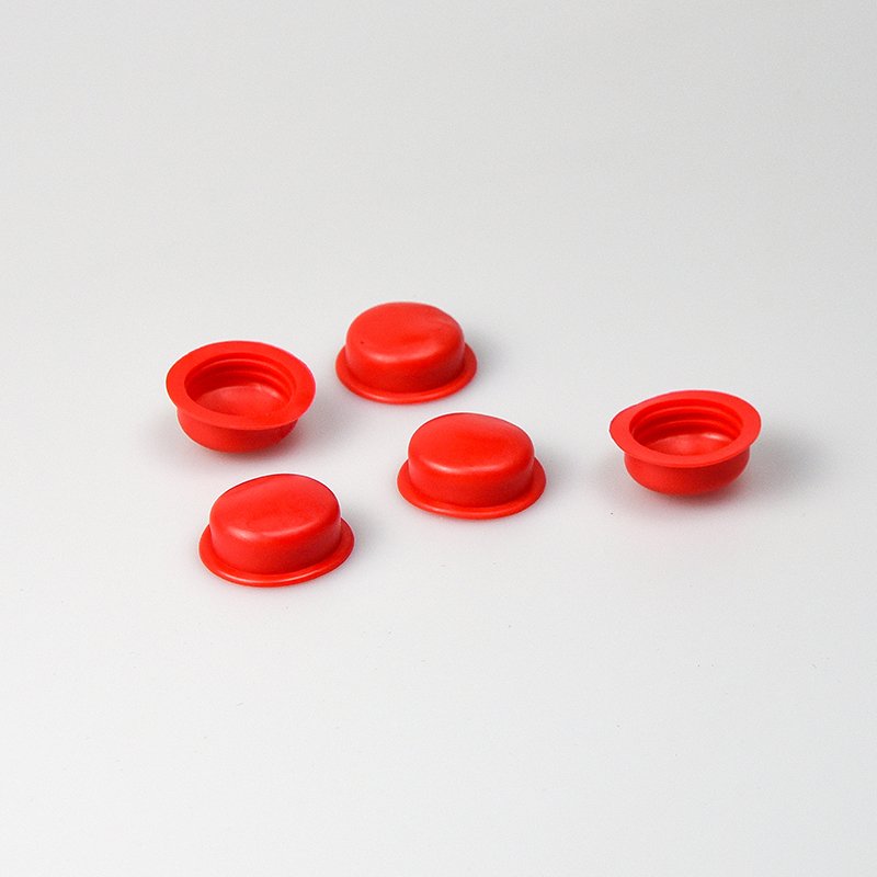 PVC Rubber Cylinder Plug Plug Internal Thread Protective Cap Dust Rubber Plug Cap
