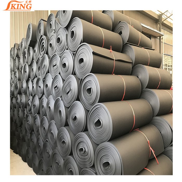 FIRSTFLEX NBR Eco-Friendly Rubber foam Sheets for HVAC Air Duct Pipe Insulation Used