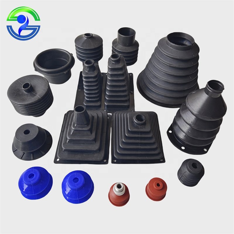 Molded Dust Cover Auto Parts Rubber Bushing Boot Rubber Sleeve Bellows Silicone Rubber Product