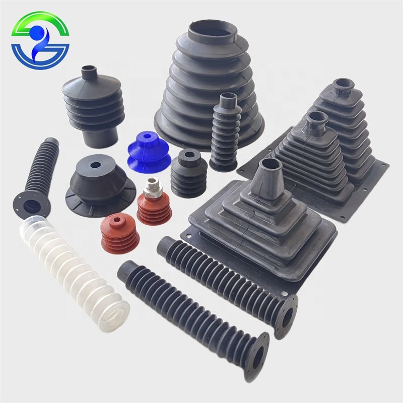 Molded Dust Cover Auto Parts Rubber Bushing Boot Rubber Sleeve Bellows Silicone Rubber Product