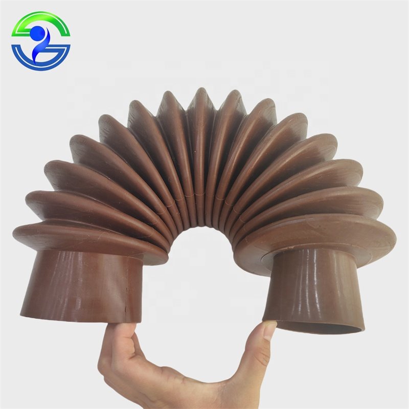 Molded Dust Cover Auto Parts Rubber Bushing Boot Rubber Sleeve Bellows Silicone Rubber Product