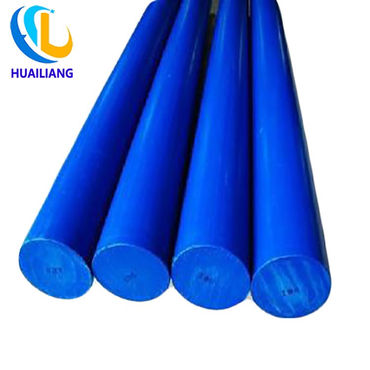 high quality custom made wear-resistance nylon rods uhmwpe solid plastic extruded rods