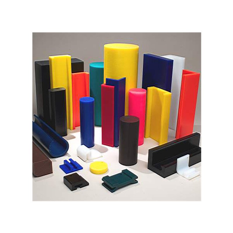 High density natural polyethylene rod Engineering plastic white rod PTFE rod