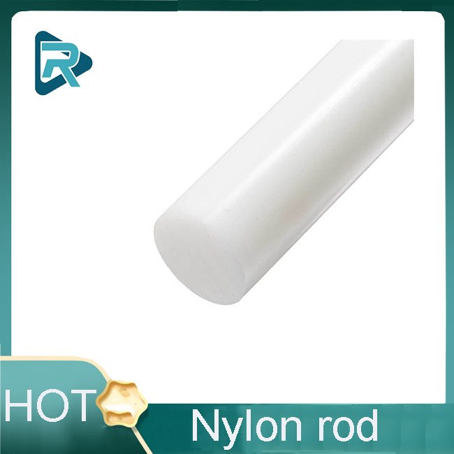 High density natural polyethylene rod Engineering plastic white rod PTFE rod