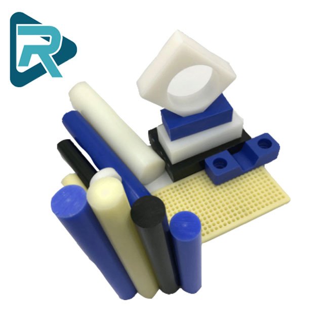 High density natural polyethylene rod Engineering plastic white rod PTFE rod