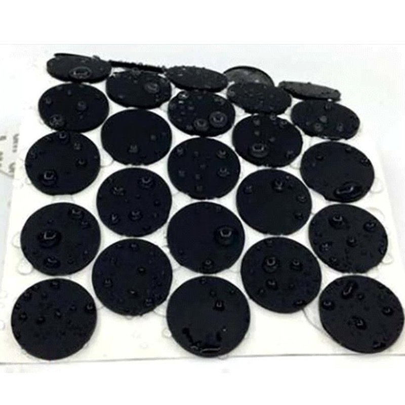 Antislip Thickness 3 M Black Custom Silicone Feet Rubber Sheet Pad