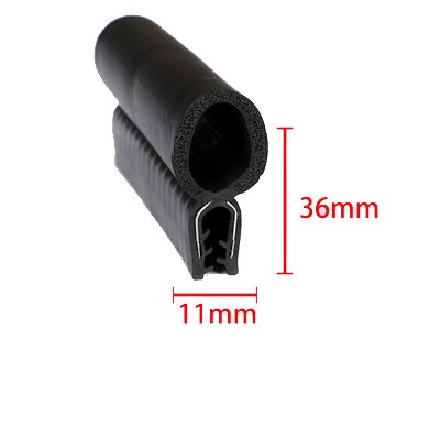Automobile Windshield Factory Price Long Life Door Epdm Rubber Seal Strips