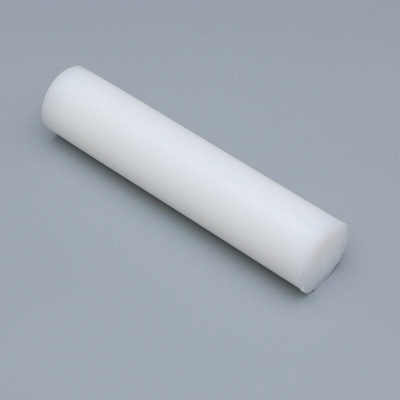 UHMW-PE Nylon POM PTFE HDPE PP Extruded Virgin White PTFE Rod Manufacturer Round Bar