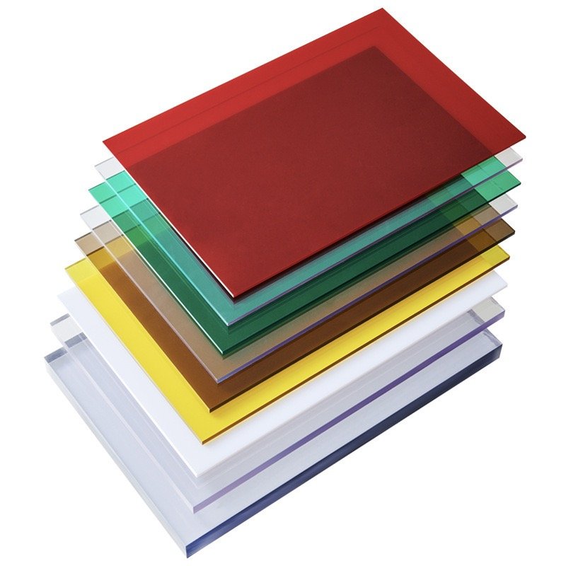 Custom 100% Transparent Acrylic Glass Panel 3mm Thickness Digital Cutting Print Moulding Processing Service