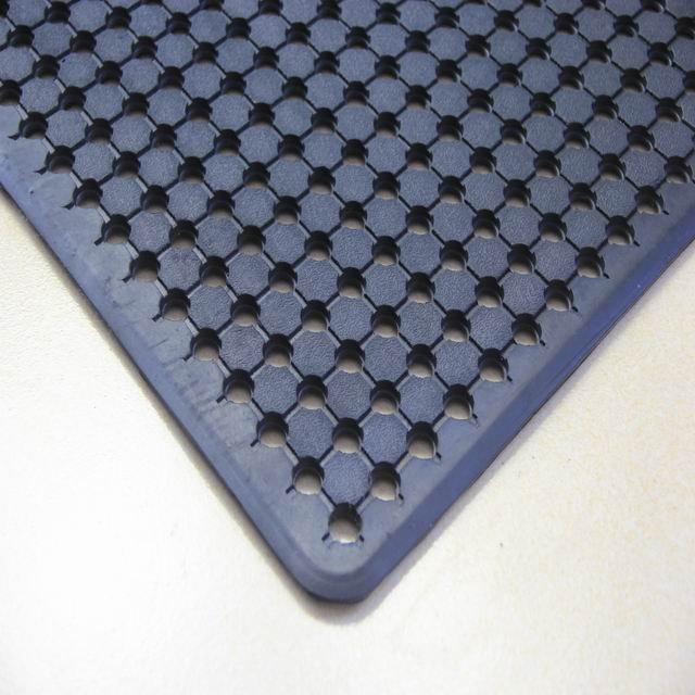 Anti-Fatigue Kitchen Rubber Mat Interlocking Design with Custom Cutting and Moulding Processing Service