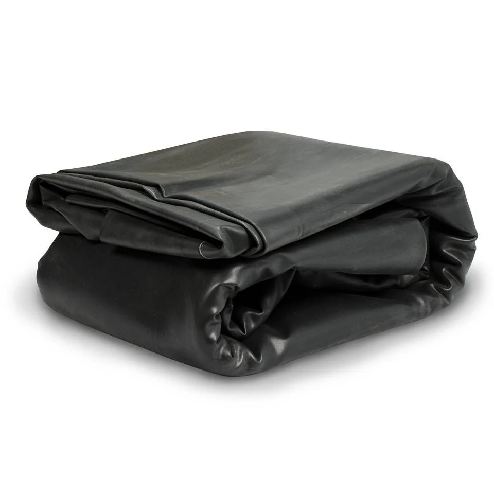 black epdm sheet pond liner 45 mil epdm waterproofing epdm pond liner 45mil 60mil 30mil geomembrane for fish pond