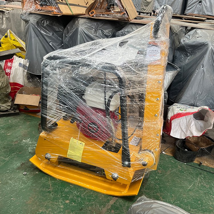 Excellently One Way Reversible Diesel Gasoline Powered Vibrating Plate Compactor Neat 80kgs Honda Powered Soil Plate Compactor