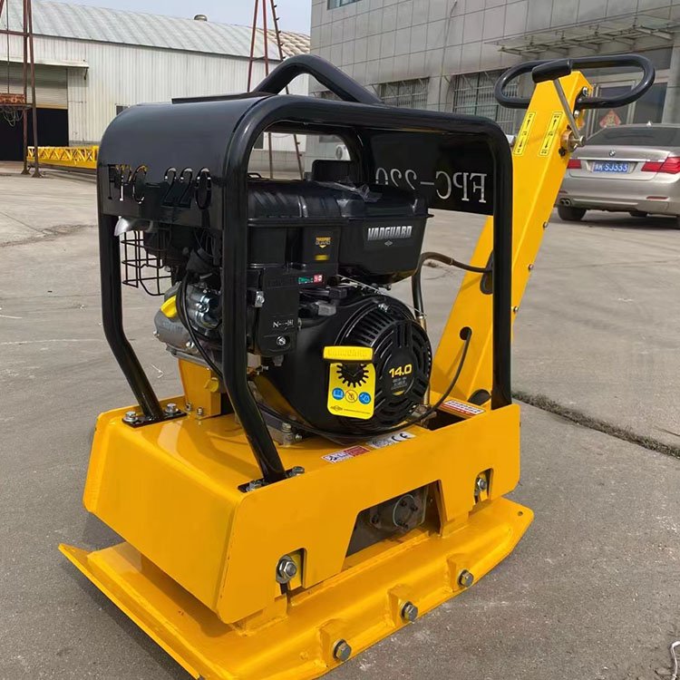 Excellently One Way Reversible Diesel Gasoline Powered Vibrating Plate Compactor Neat 80kgs Honda Powered Soil Plate Compactor