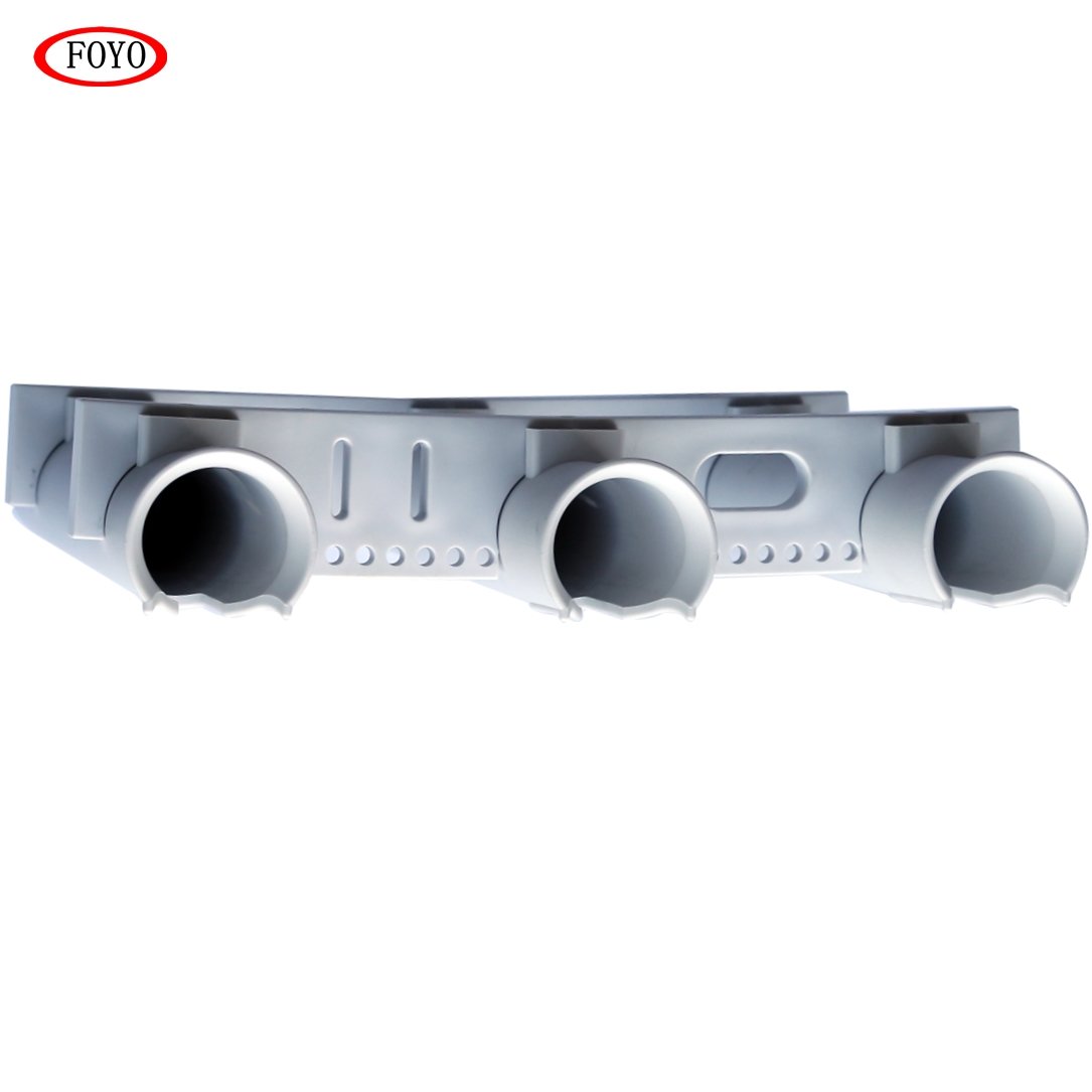Foyo New Arrival Boat Parts Marine Fishing Accessories White 3 Tube Plastic Rod Holder Side Mount for Yacht