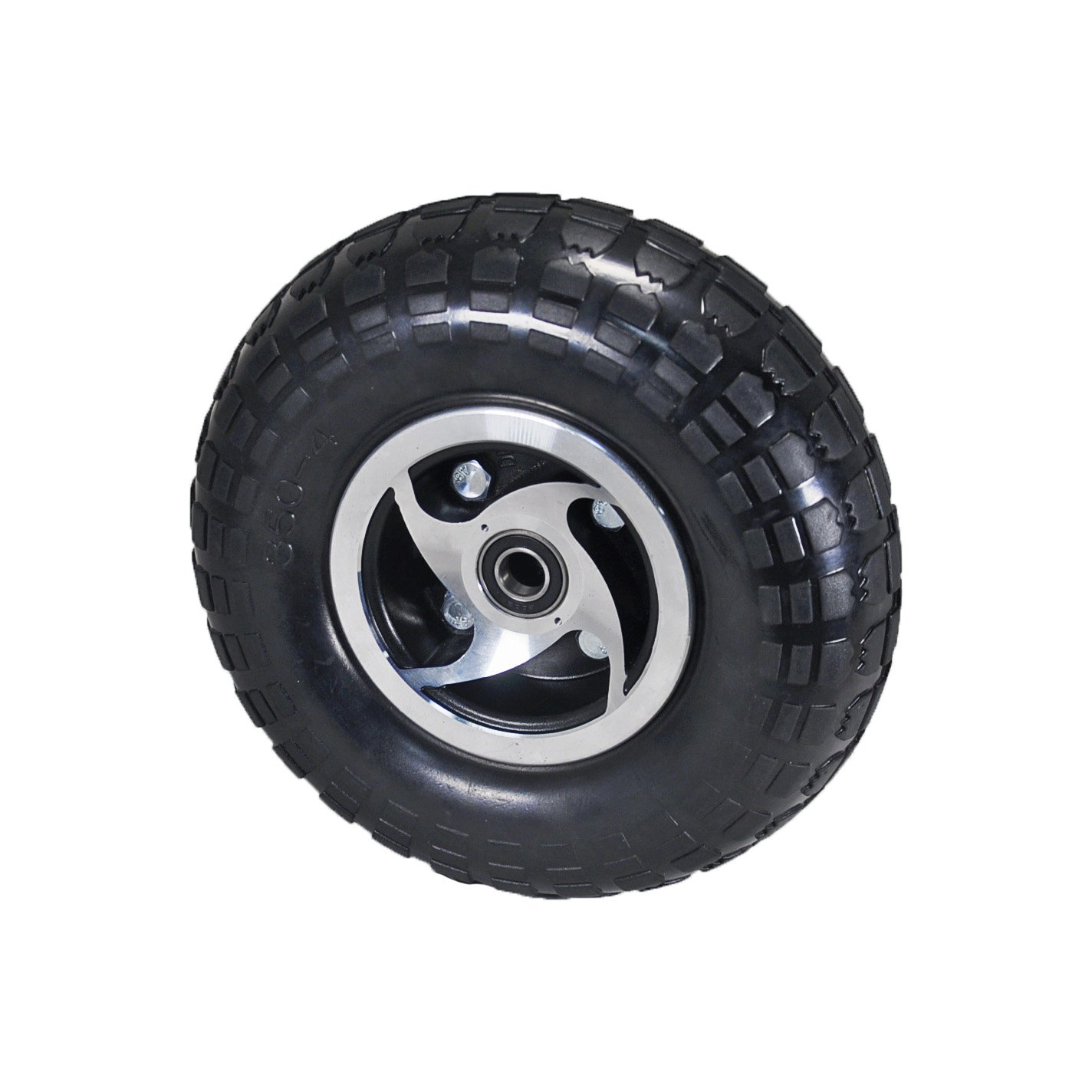 AGV wheel Source factory Hot products 250X80mm Solid rubber Aluminum core AGV Driven caster wheel