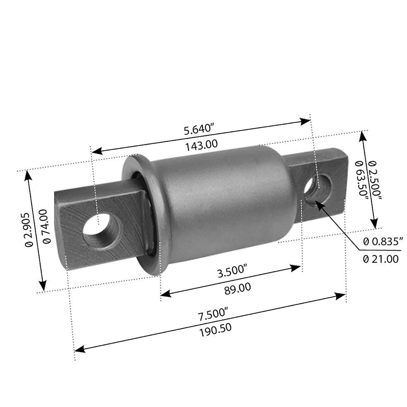 Suspension parts rubber spring eye bushing 3538115C1 16-16412-000 1616412000 MR782 torque rod bush for freightliner truck